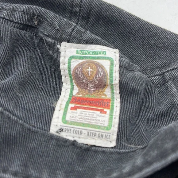 Jaegermeister Black Vintage Baseball Hat Black Adjustable HT3432 - Picture 6 of 6